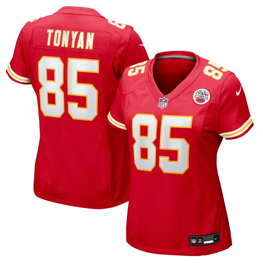 Women's Kansas City Chiefs Robert Tonyan Nike  Red Team Game Jersey - Image 1