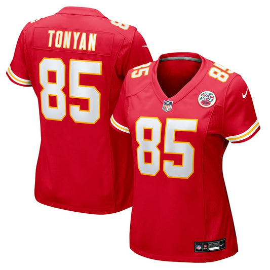 Women's Kansas City Chiefs Robert Tonyan Nike  Red Team Game Jersey - Image 1
