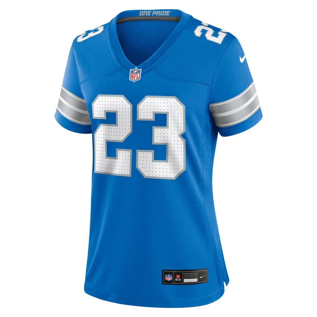 Women's Detroit Lions Rock Ya-Sin Nike  Blue Team Game Jersey - Image 3
