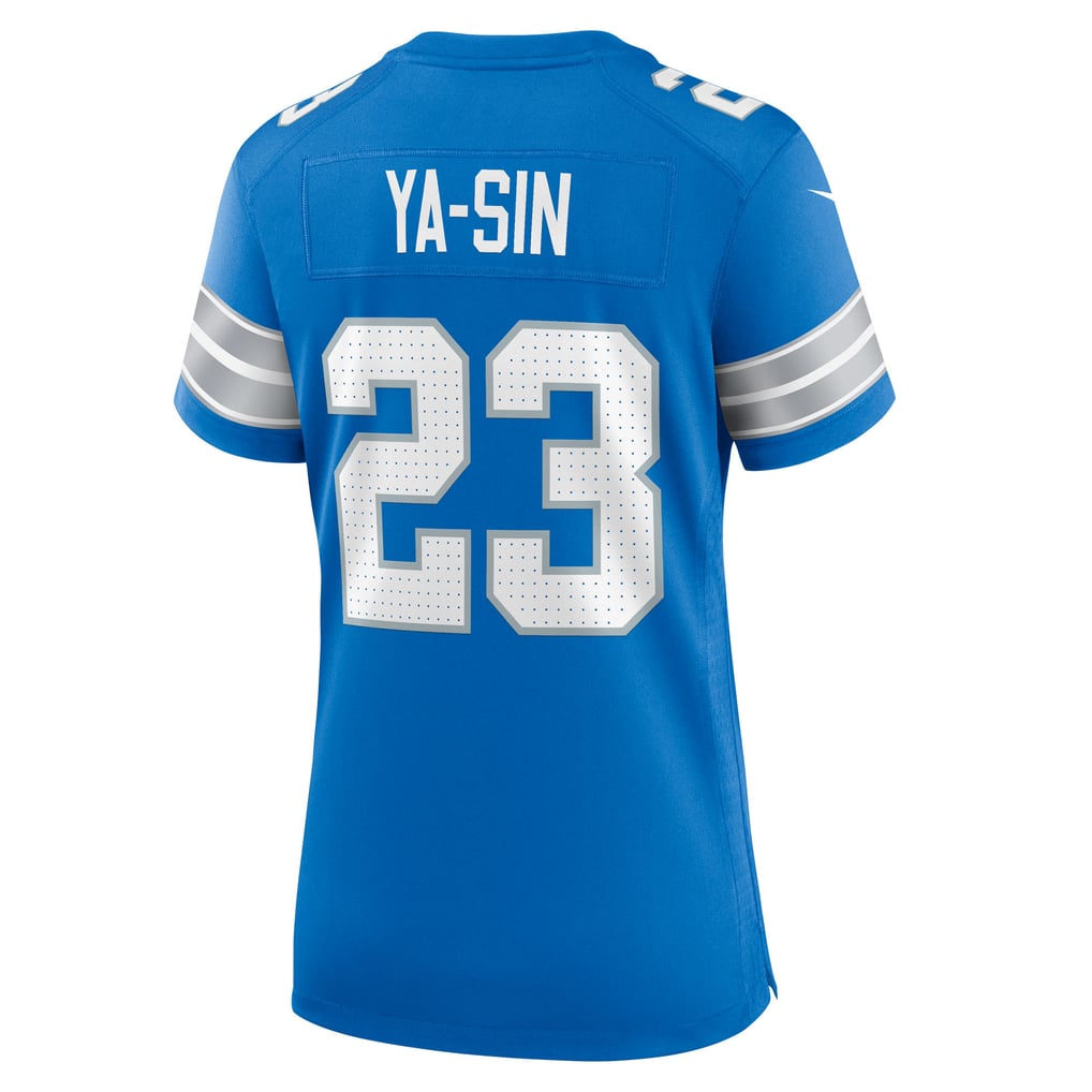Women's Detroit Lions Rock Ya-Sin Nike  Blue Team Game Jersey - Image 4