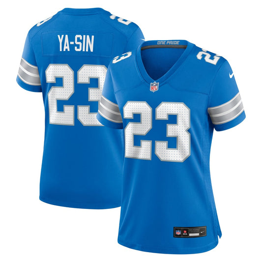 Women's Detroit Lions Rock Ya-Sin Nike  Blue Team Game Jersey - Image 1