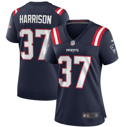 Women's New England Patriots Rodney Harrison Nike Navy Game Retired Player Jersey - Image 1