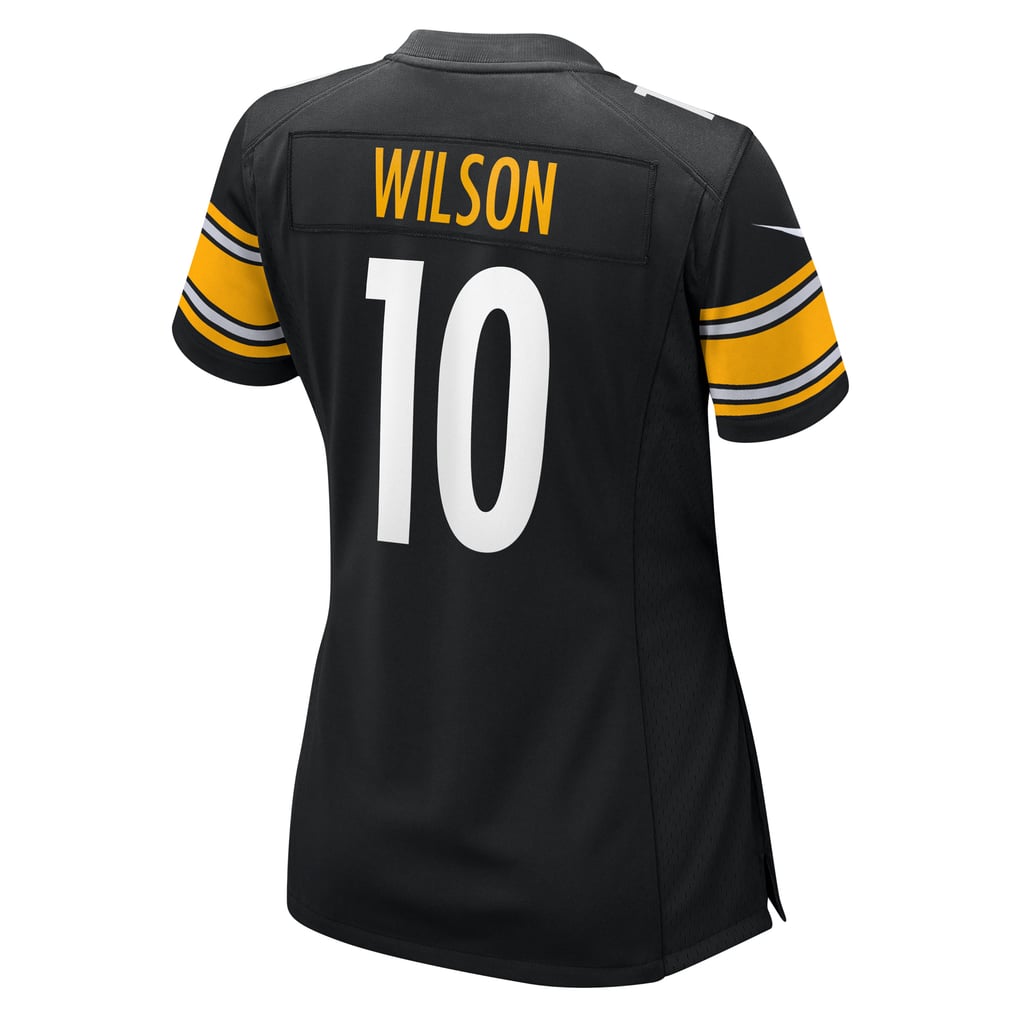 Women's Pittsburgh Steelers Roman Wilson Nike  Black Team Game Jersey - Image 4