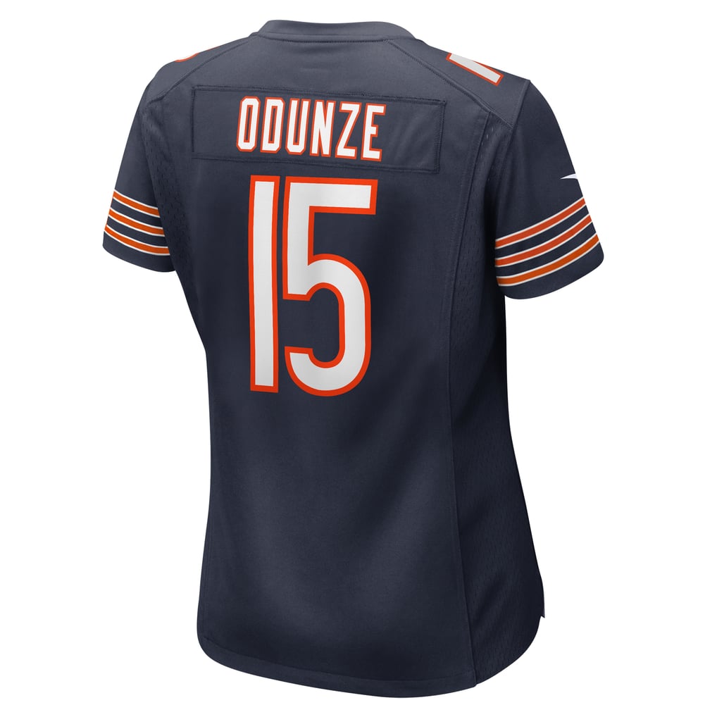 Women's Chicago Bears Rome Odunze Nike Navy Game Jersey - Image 4