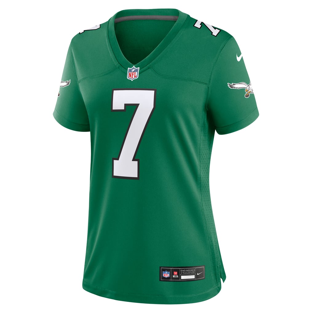 Women's Philadelphia Eagles Ron Jaworski Nike Kelly Green Alternate Game Jersey - Image 3