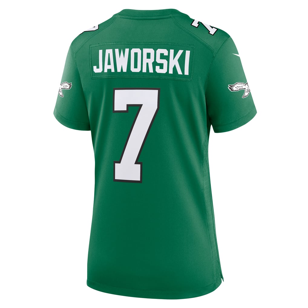 Women's Philadelphia Eagles Ron Jaworski Nike Kelly Green Alternate Game Jersey - Image 4