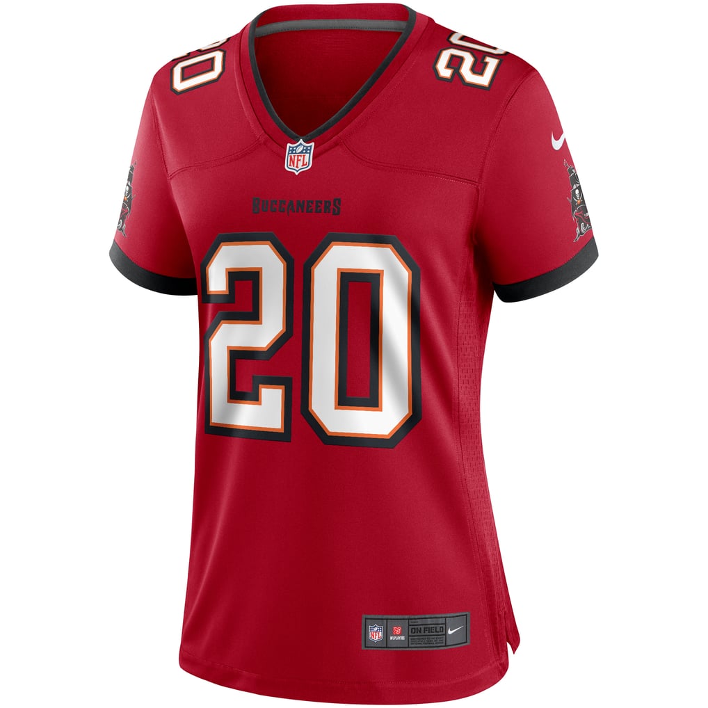 Women's Tampa Bay Buccaneers Ronde Barber Nike Red Game Retired Player Jersey - Image 3
