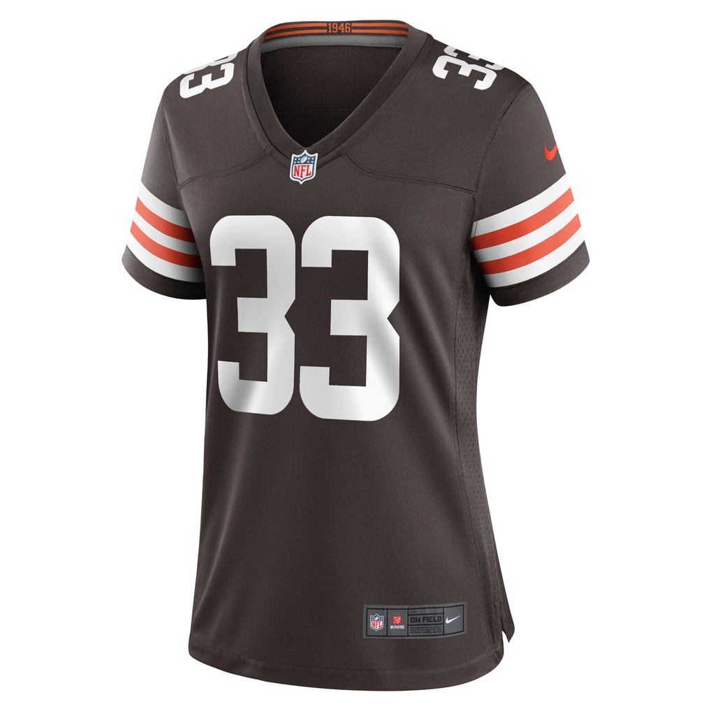 Women's Cleveland Browns Ronnie Hickman Nike Brown Team Game Jersey - Image 3