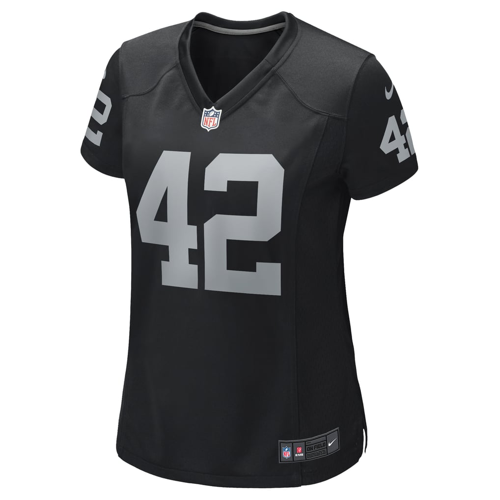 Women's Las Vegas Raiders Ronnie Lott Nike Black Game Retired Player Jersey - Image 3