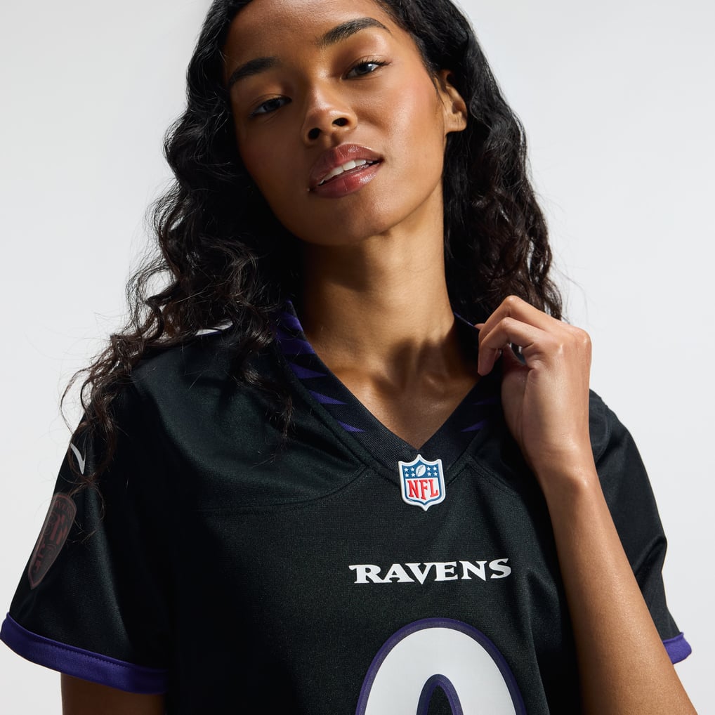 Women's Baltimore Ravens Roquan Smith Nike Black Alternate Game Jersey