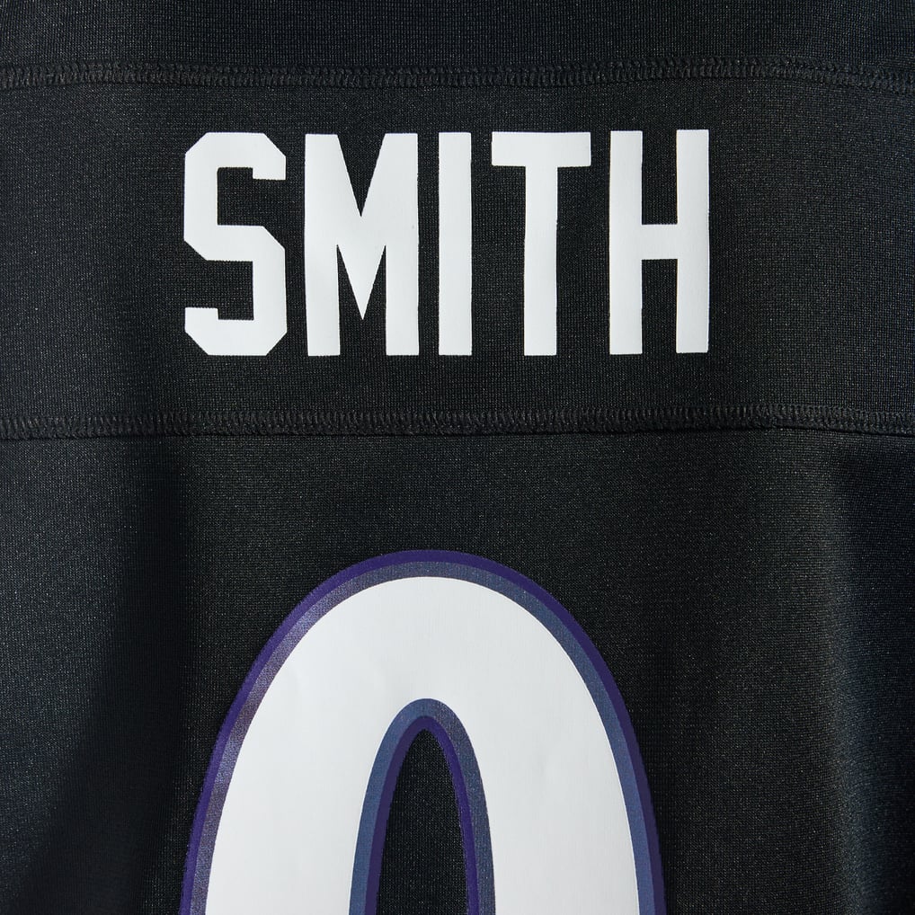 Women's Baltimore Ravens Roquan Smith Nike Black Alternate Game Jersey