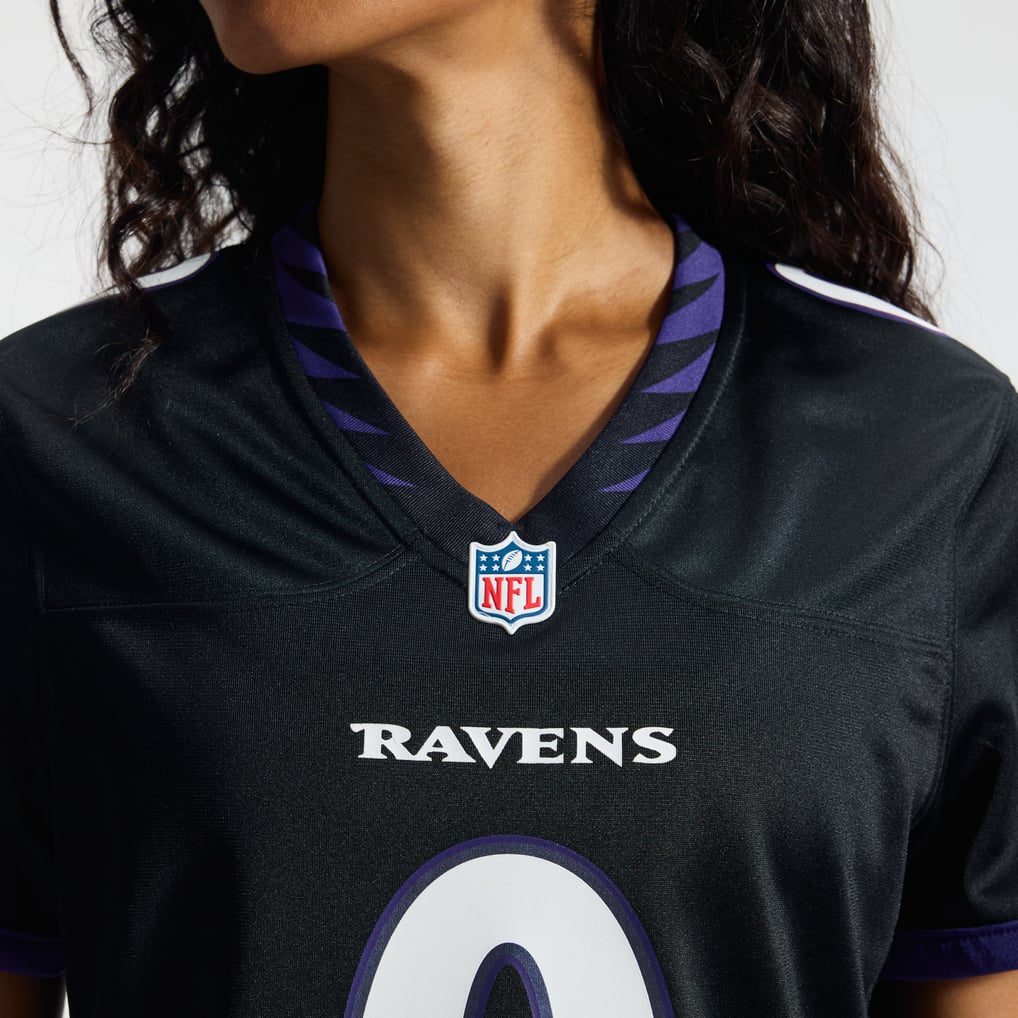 Women's Baltimore Ravens Roquan Smith Nike Black Alternate Game Jersey