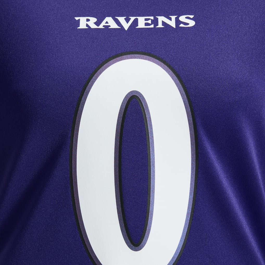 Women's Baltimore Ravens Roquan Smith Nike Purple Team Game Jersey