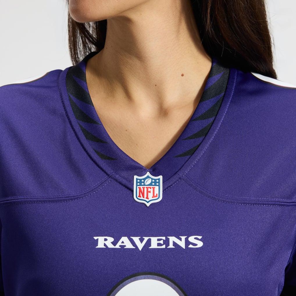 Women's Baltimore Ravens Roquan Smith Nike Purple Team Game Jersey