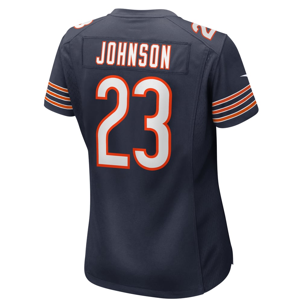 Women's Chicago Bears Roschon Johnson Nike Navy Team Game Jersey - Image 4