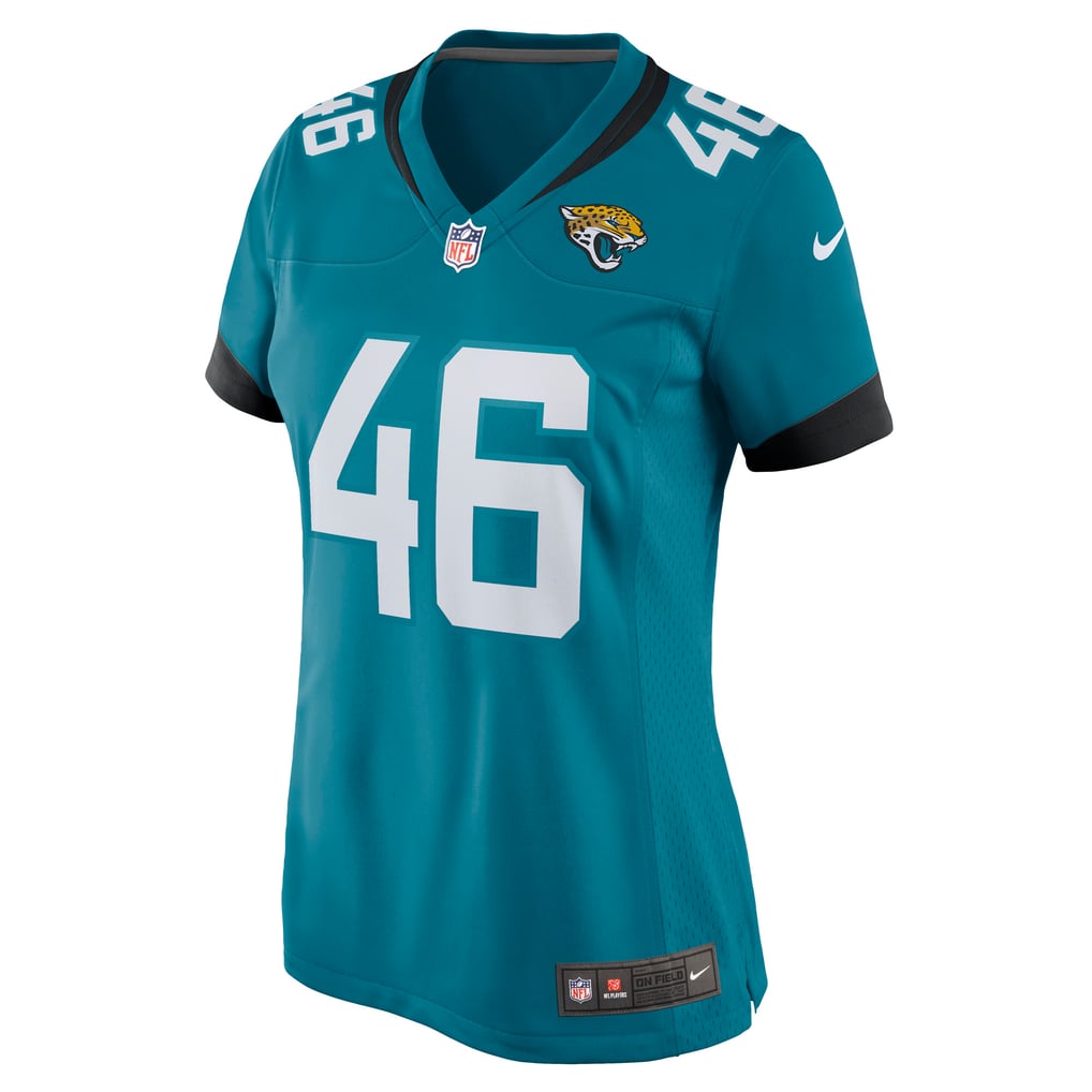 Women's Jacksonville Jaguars Ross Matiscik Nike Teal Nike Game Jersey - Image 3