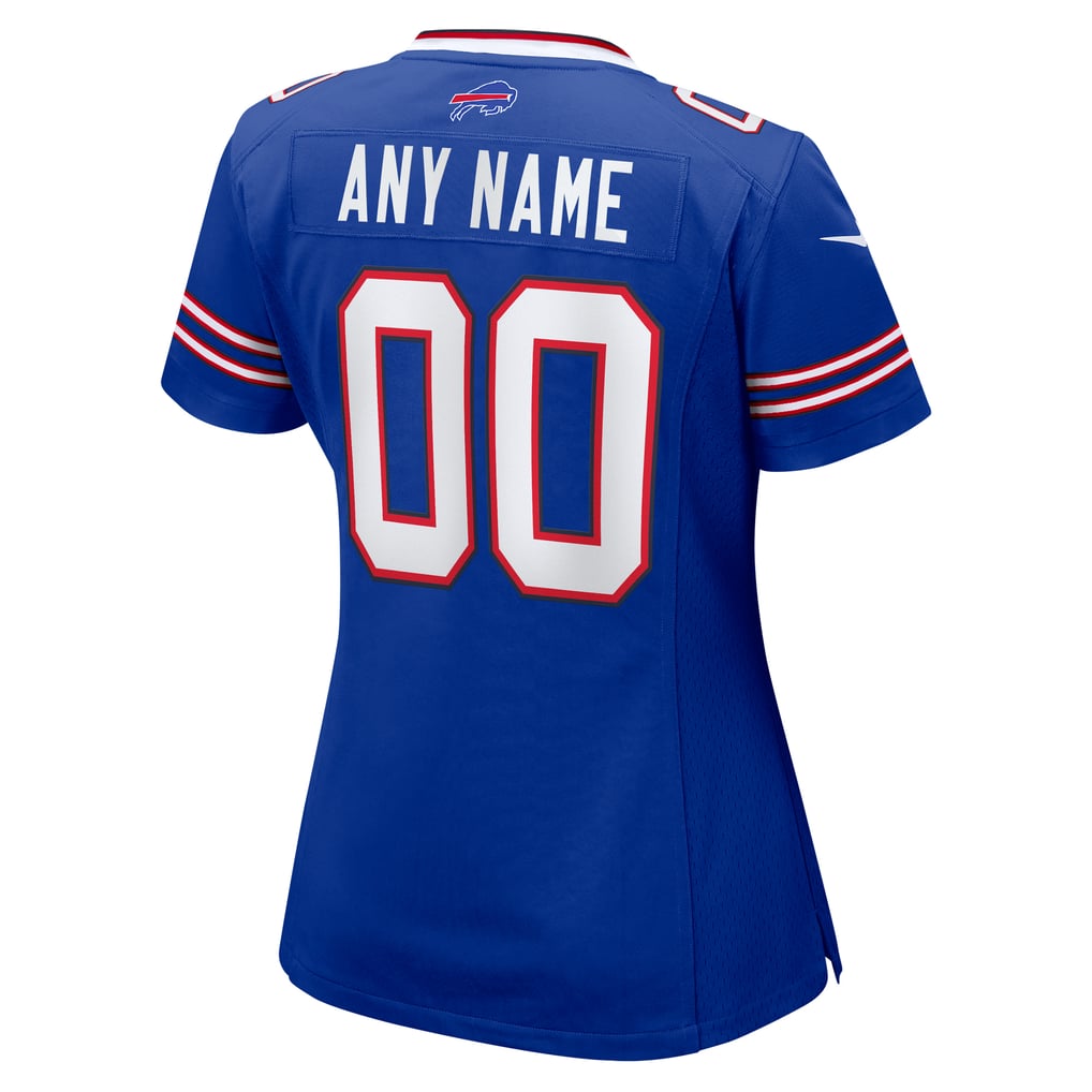 Women's Nike Royal Buffalo Bills Custom Game Jersey - Image 4