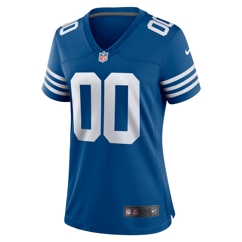 Women's Indianapolis Colts Nike Royal Alternate Custom Jersey - Image 3