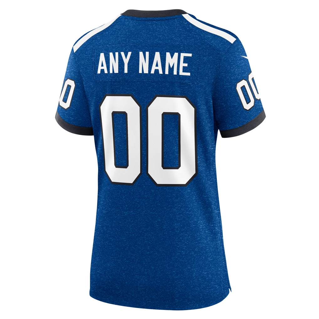 Women's Indianapolis Colts Nike Royal Indiana Nights Alternate Custom Game Jersey - Image 4