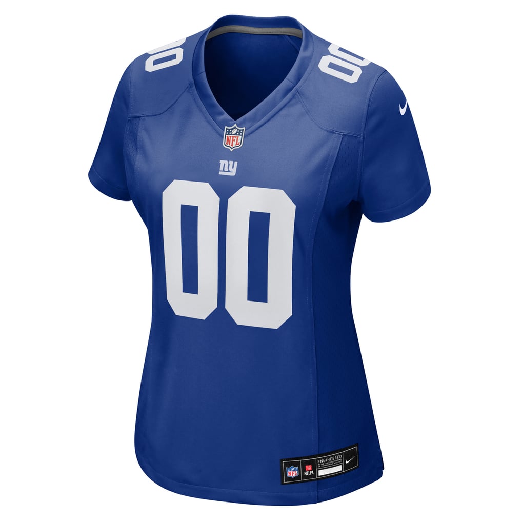 Women's Nike Royal New York Giants Custom Jersey - Image 3