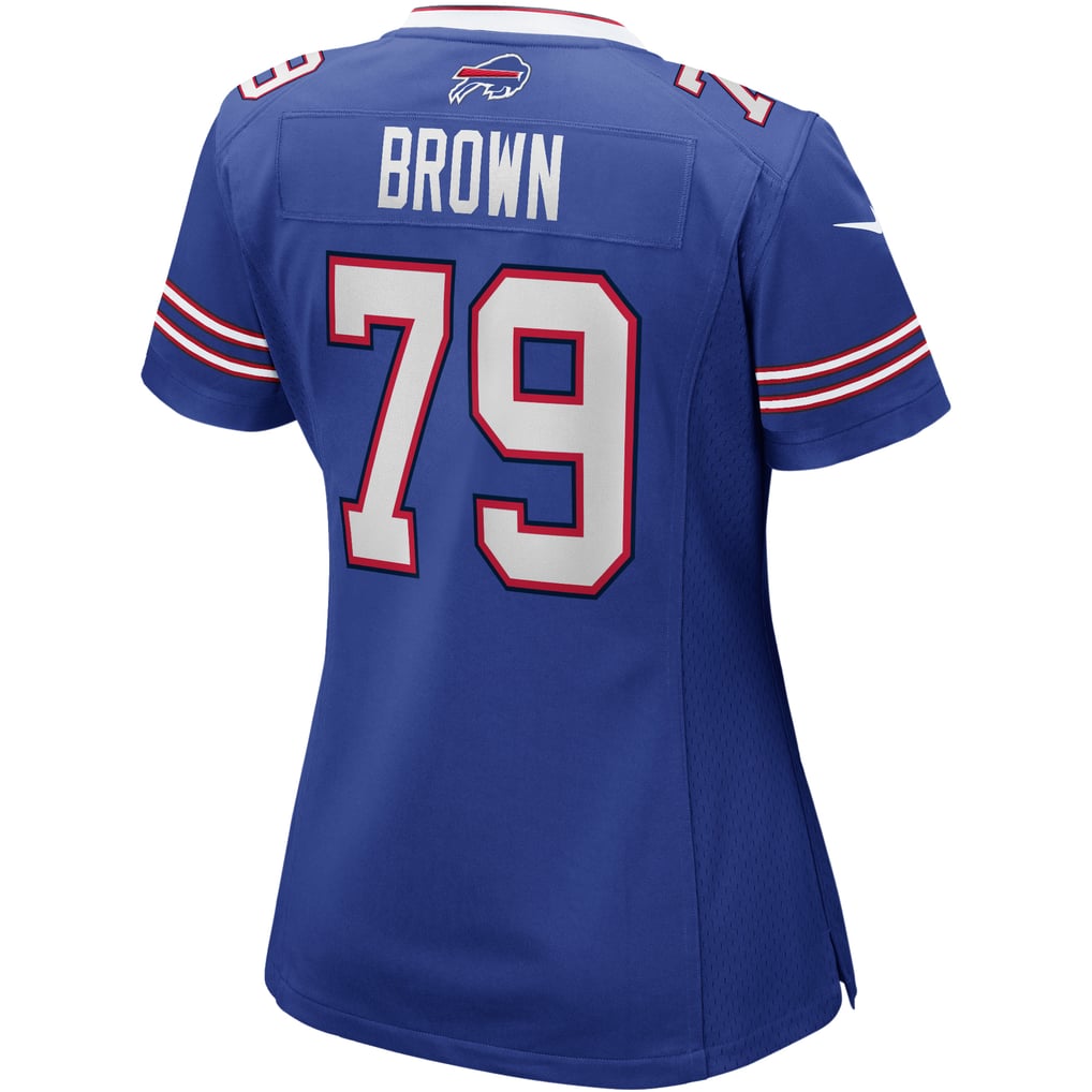 Women's Buffalo Bills Ruben Brown Nike Royal Game Retired Player Jersey - Image 4