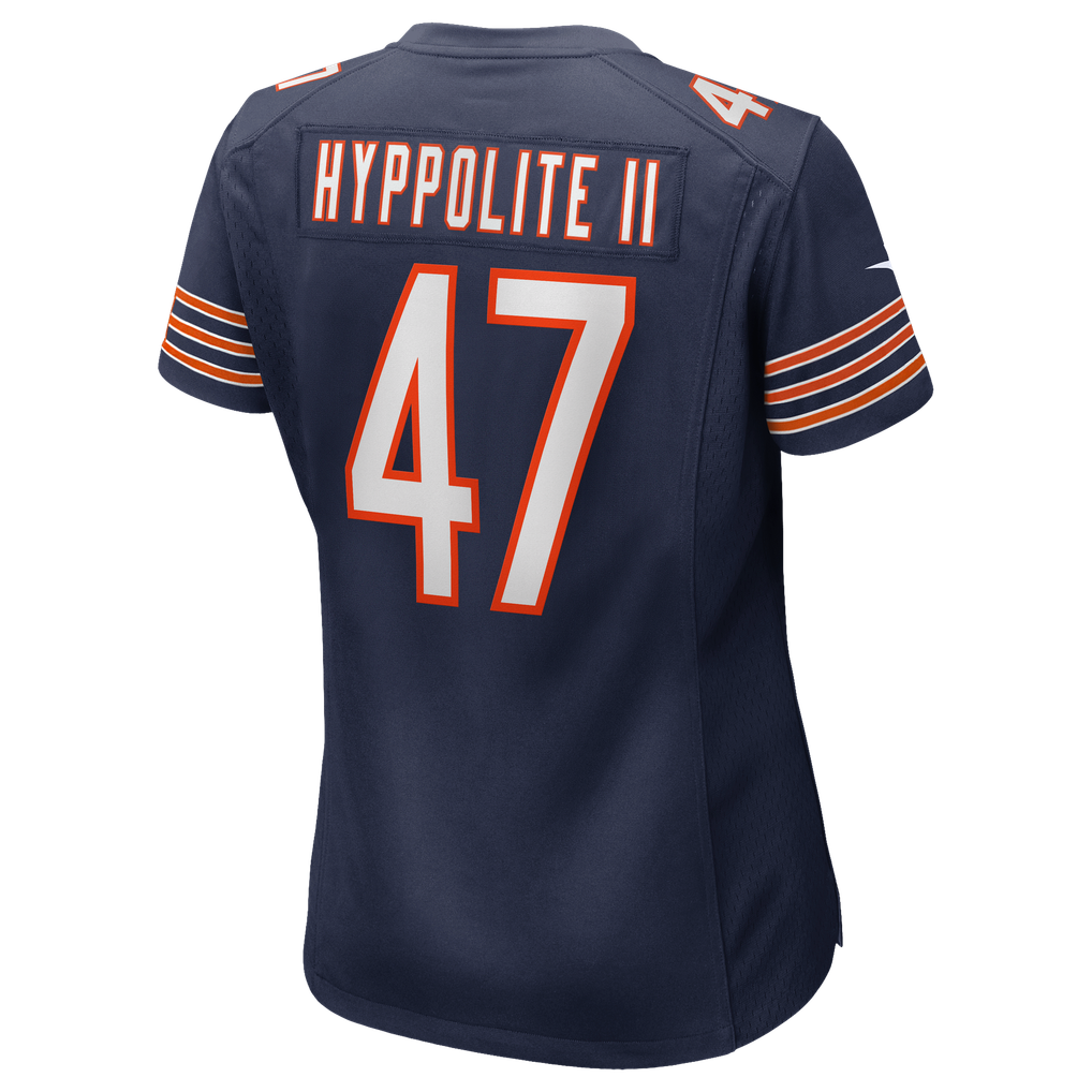 Women's Chicago Bears Ruben Hyppolite II Nike Navy Team Game Jersey - Image 8
