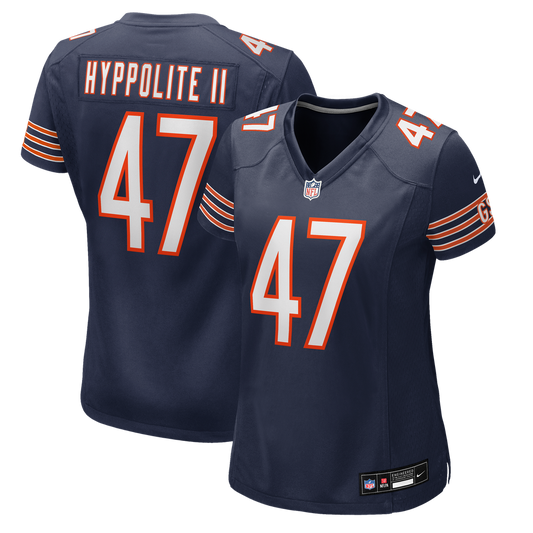 Women's Chicago Bears Ruben Hyppolite II Nike Navy Team Game Jersey - Image 1