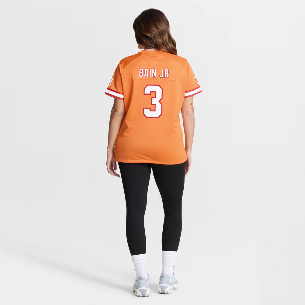 Women's Tampa Bay Buccaneers Rueben Bain Jr. Nike Creamsicle Alternate Game Jersey - Image 6