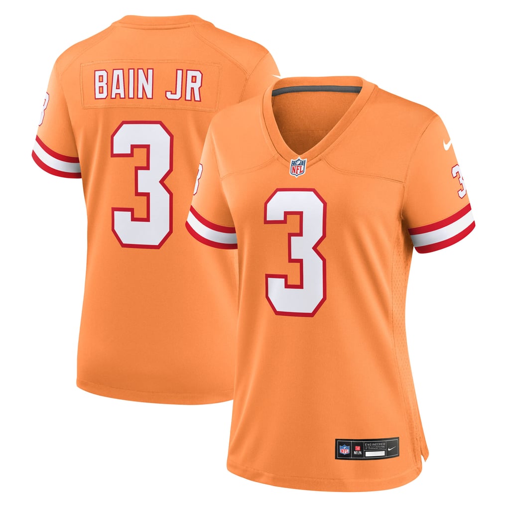 Women's Tampa Bay Buccaneers Rueben Bain Jr. Nike Creamsicle Alternate Game Jersey - Image 1