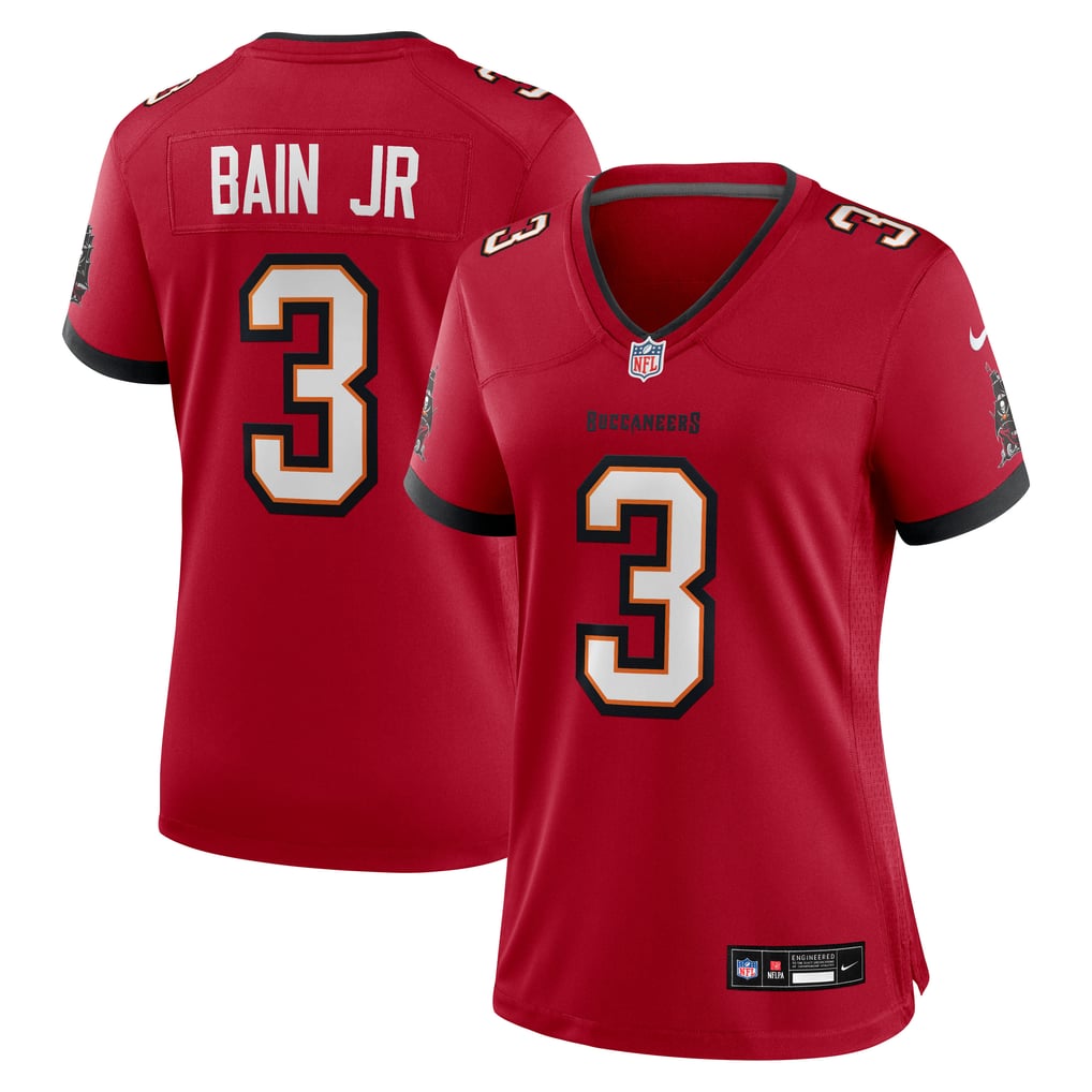 Women's Tampa Bay Buccaneers Rueben Bain Jr. Nike Red Game Jersey - Image 2