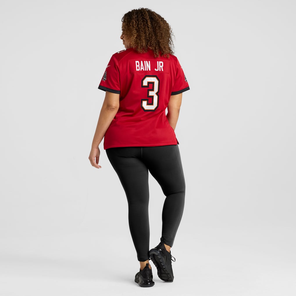 Women's Tampa Bay Buccaneers Rueben Bain Jr. Nike Red Game Jersey - Image 6
