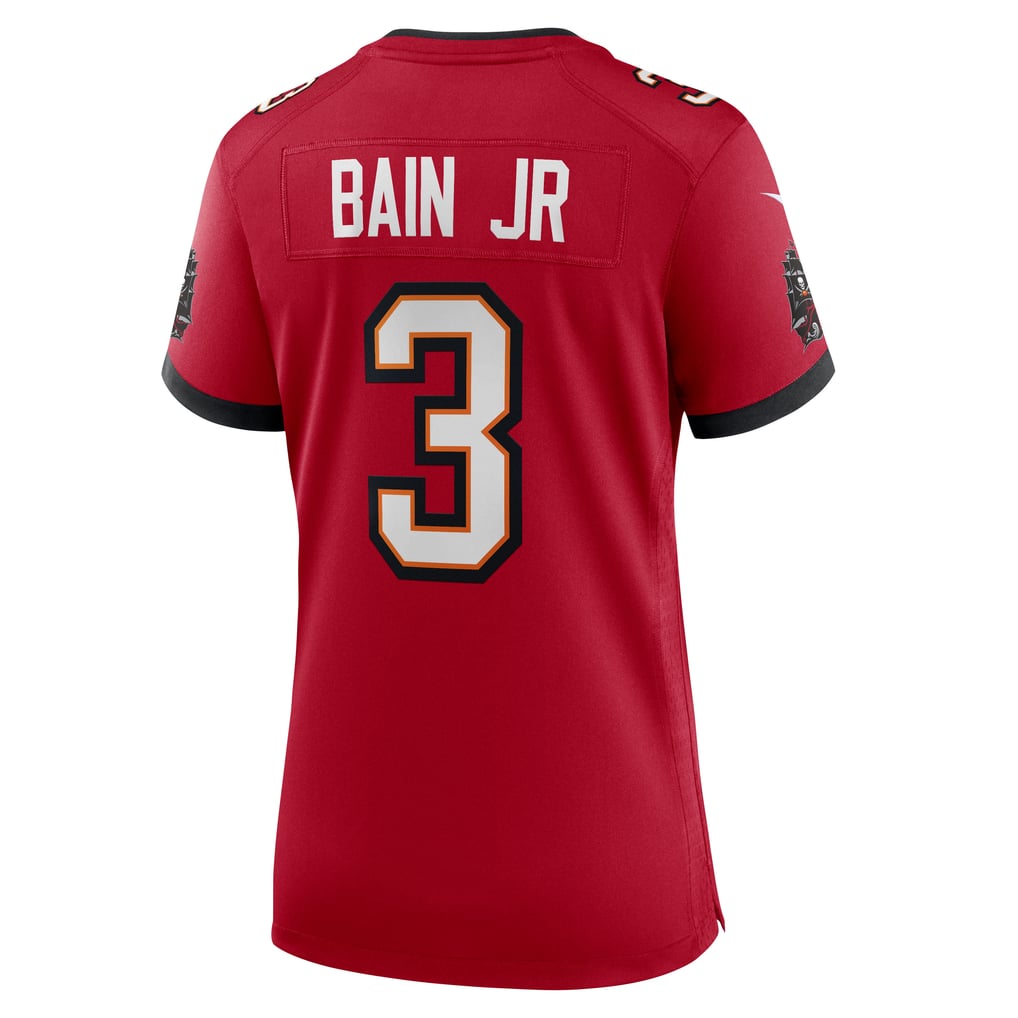Women's Tampa Bay Buccaneers Rueben Bain Jr. Nike Red Game Jersey - Image 8