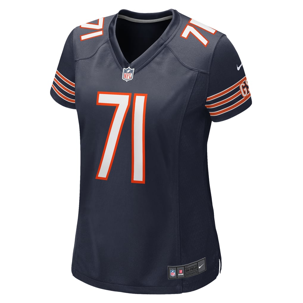 Women's Chicago Bears Ryan Bates Nike Navy Game Jersey - Image 3