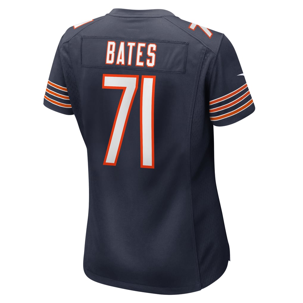 Women's Chicago Bears Ryan Bates Nike Navy Game Jersey - Image 4
