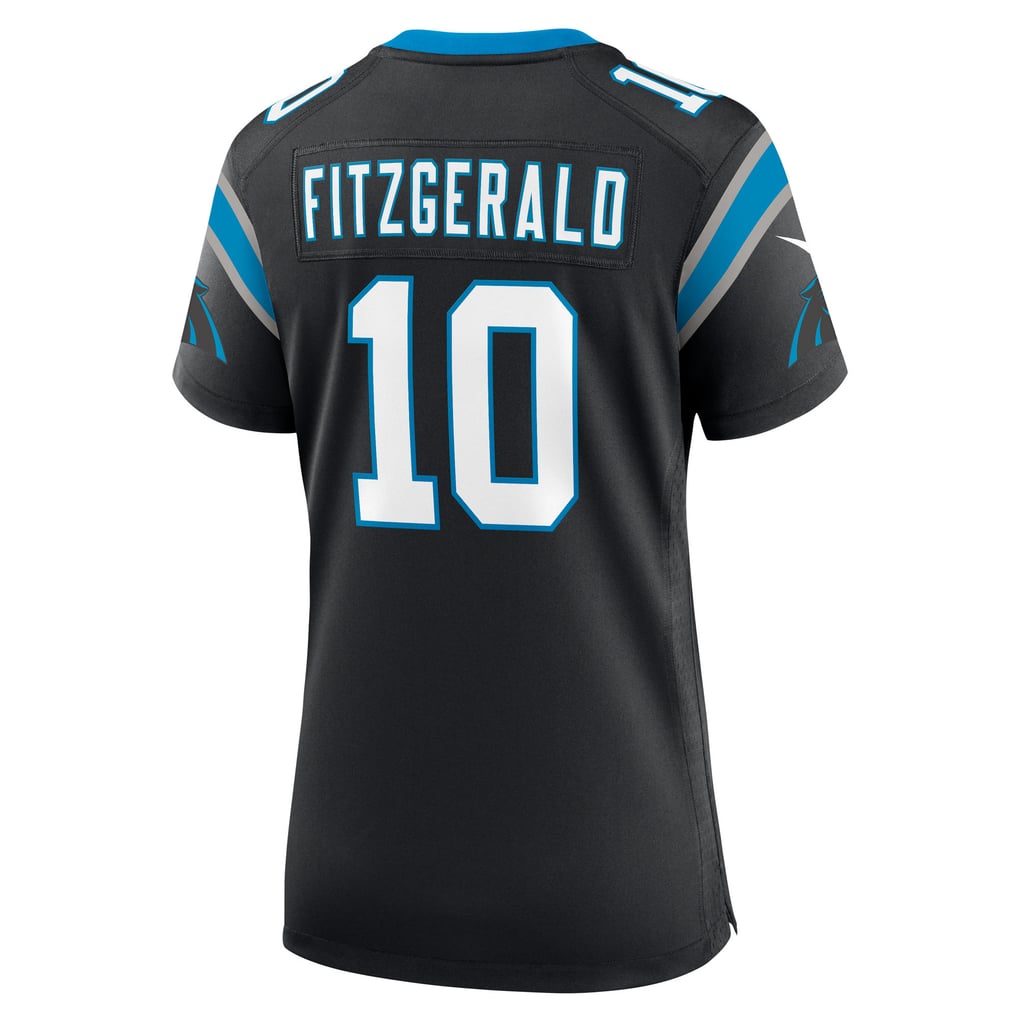 Women's Carolina Panthers Ryan Fitzgerald Nike Black Team Game Jersey - Image 4