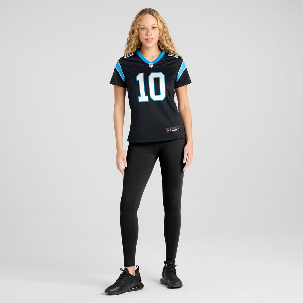 Women's Carolina Panthers Ryan Fitzgerald Nike Black Team Game Jersey - Image 5