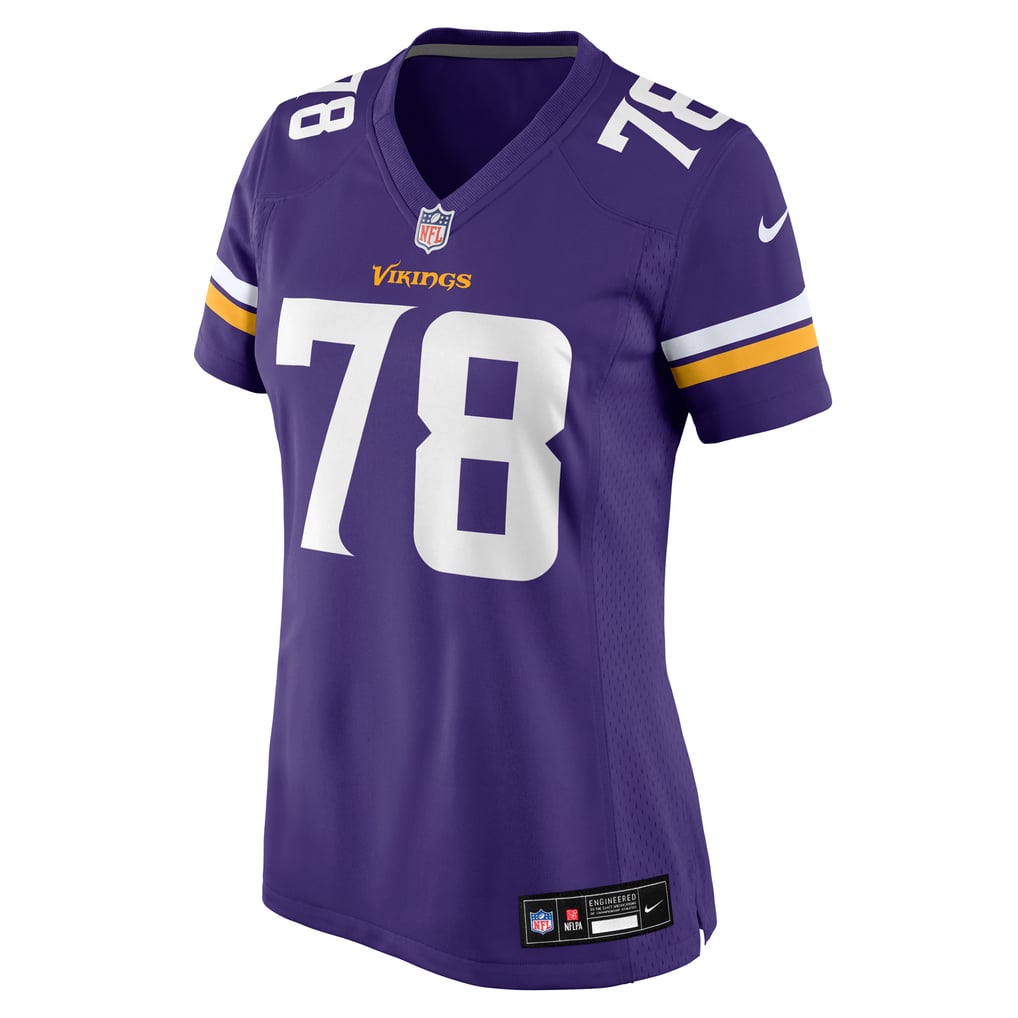 Women's Minnesota Vikings Ryan Kelly Nike  Purple Team Game Jersey - Image 3