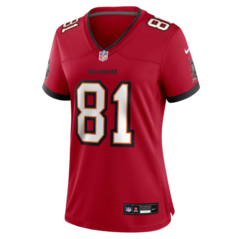 Women's Tampa Bay Buccaneers Ryan Miller Nike  Red Team Game Jersey - Image 3