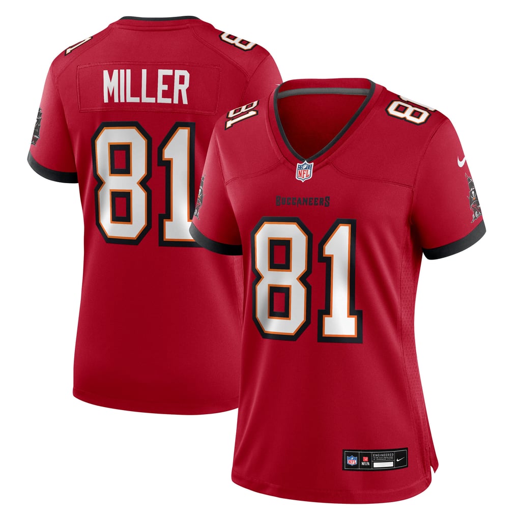 Women's Tampa Bay Buccaneers Ryan Miller Nike  Red Team Game Jersey - Image 1