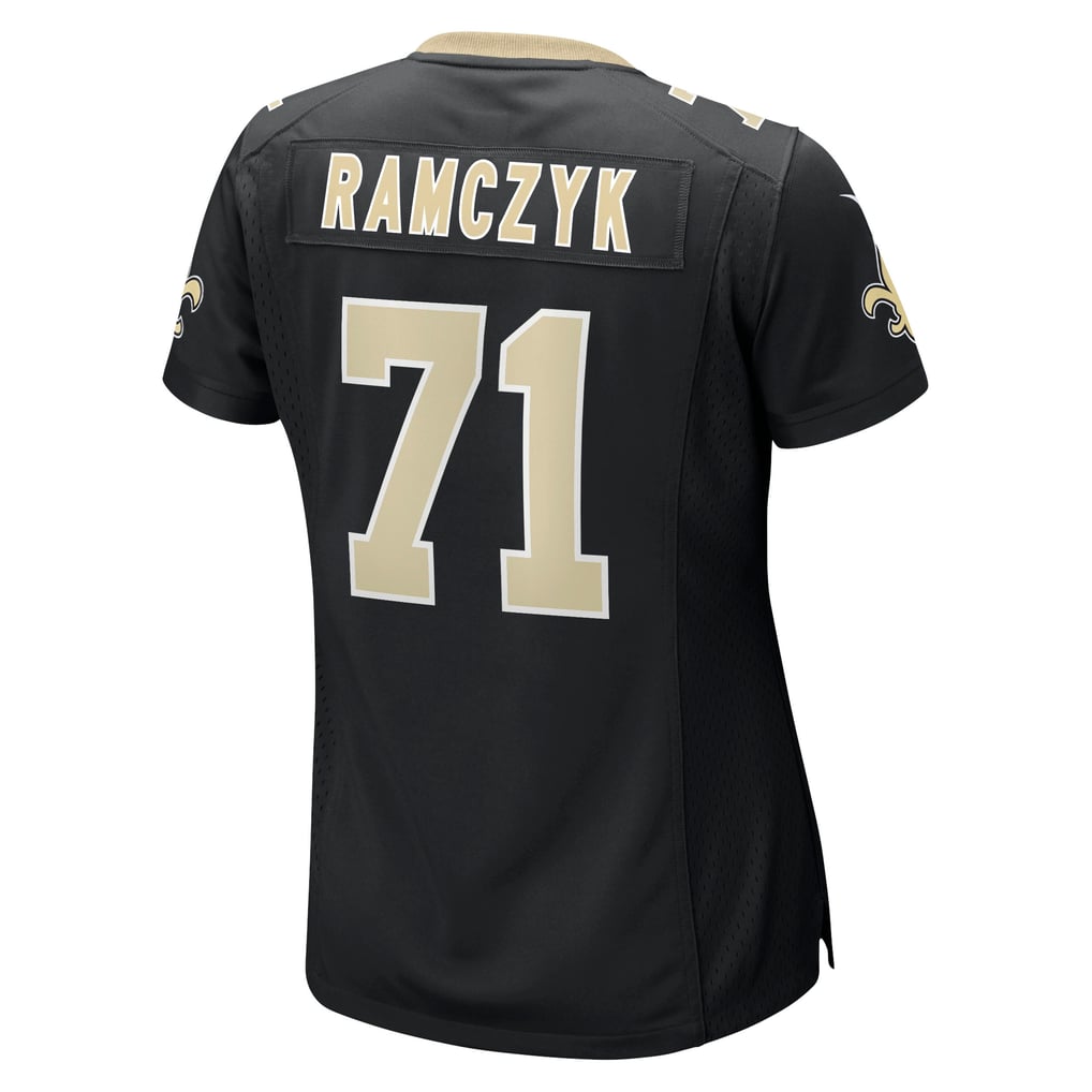 Women's New Orleans Saints Ryan Ramczyk Nike Black Game Jersey - Image 4