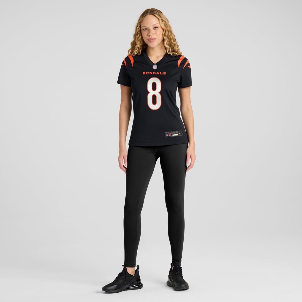 Women's Cincinnati Bengals Ryan Rehkow Nike Black Game Jersey - Image 5