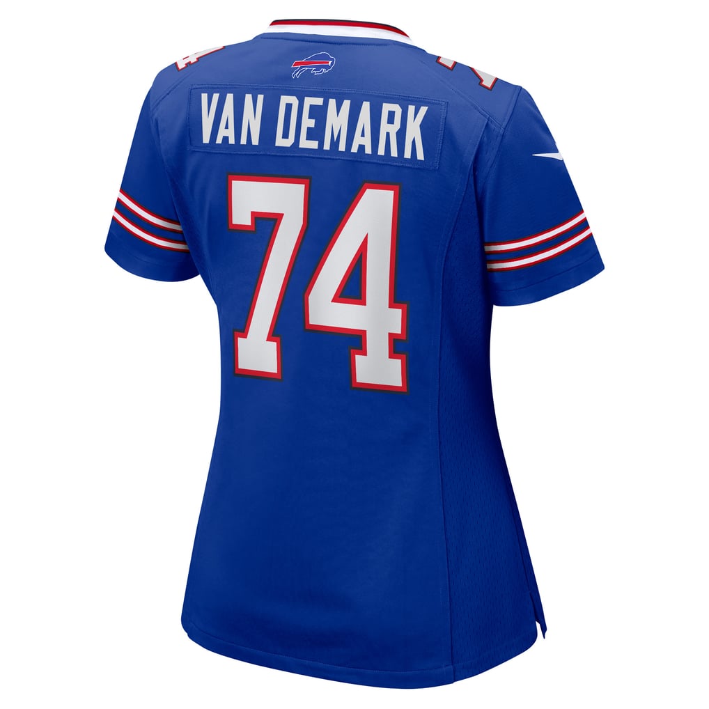 Women's Buffalo Bills Ryan Van Demark Nike Royal Game Player Jersey - Image 4