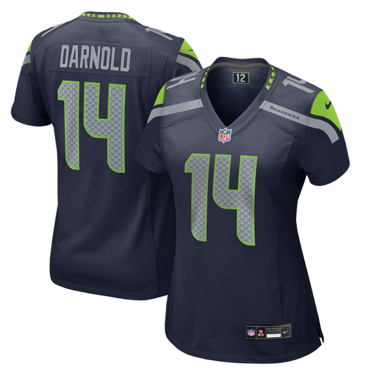 Women's Seattle Seahawks Sam Darnold Nike  College Navy Team Game Jersey - Image 1