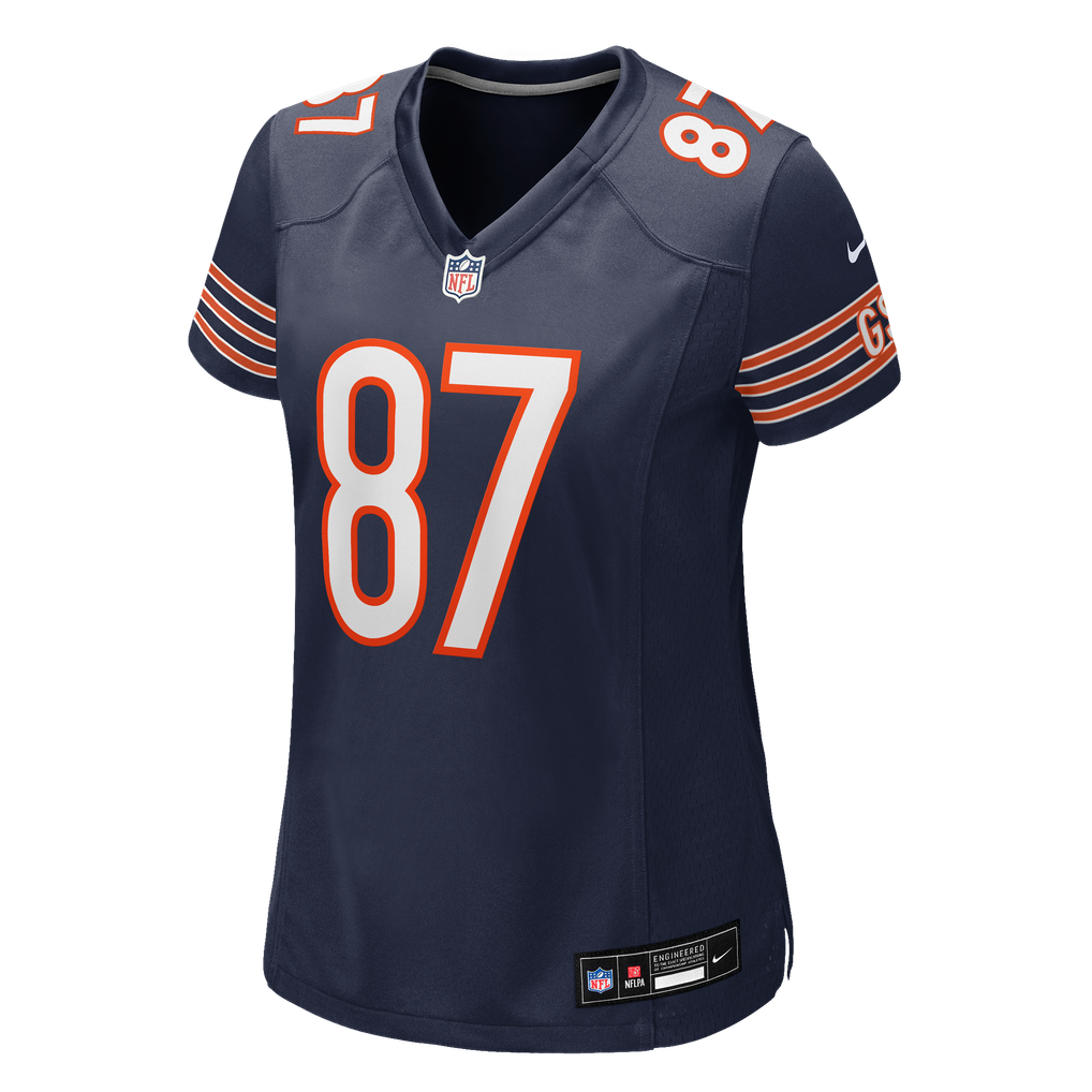 Women's Chicago Bears Sam Roush Nike Navy Team Game Jersey - Image 7