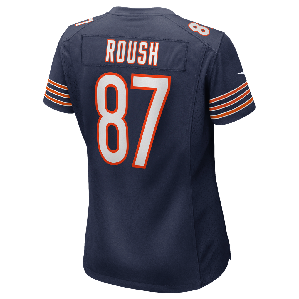 Women's Chicago Bears Sam Roush Nike Navy Team Game Jersey - Image 8