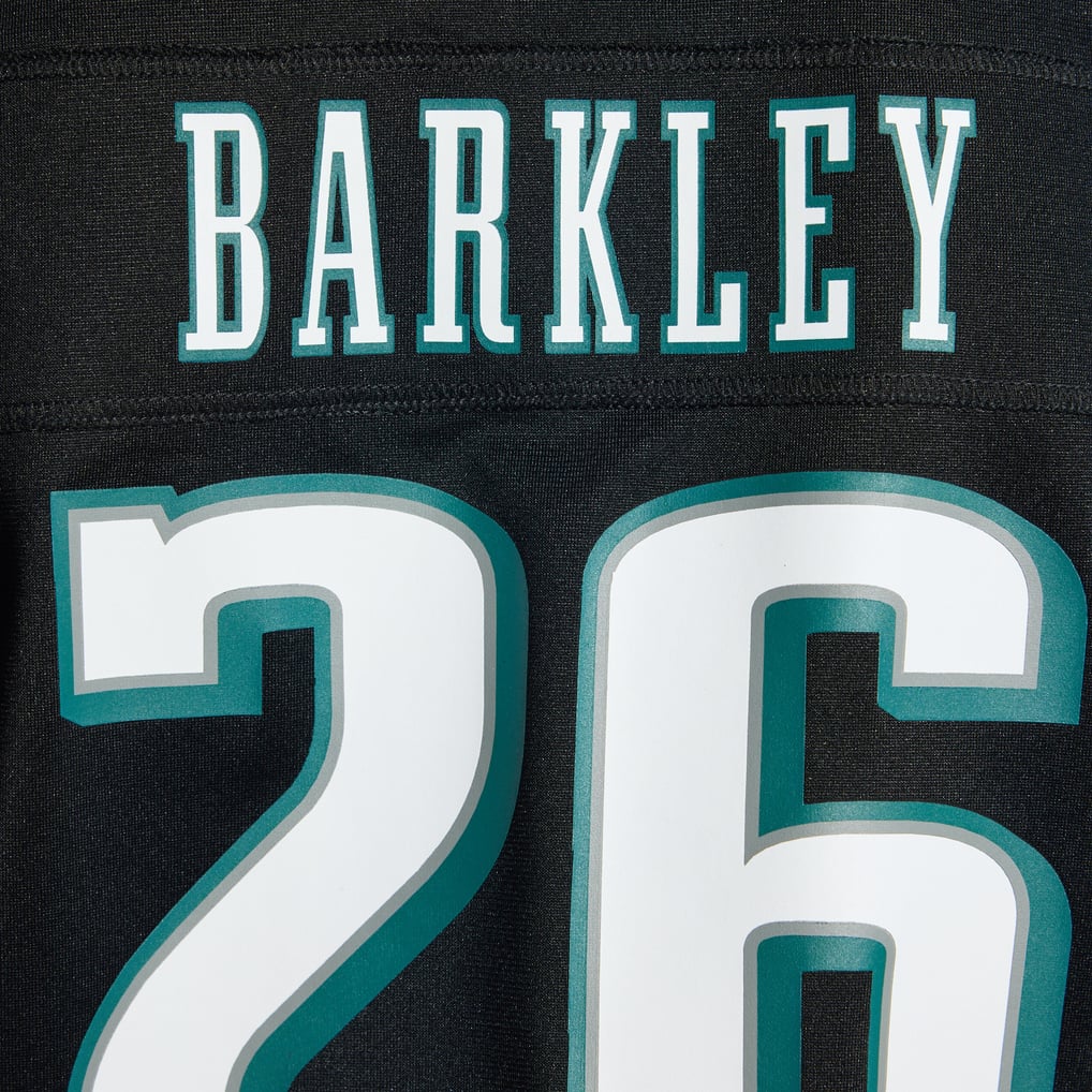 Women's Philadelphia Eagles Saquon Barkley Nike  Black Alternate Game Jersey - Image 13