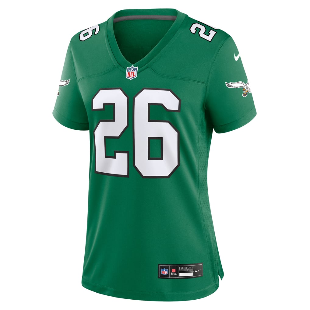 Women's Philadelphia Eagles Saquon Barkley Nike  Kelly Green Alternate Game Jersey - Image 3