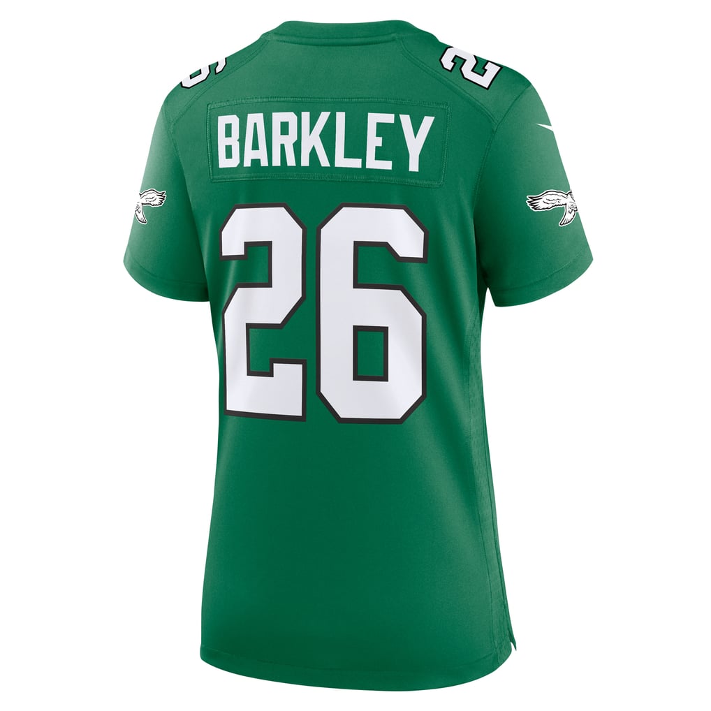 Women's Philadelphia Eagles Saquon Barkley Nike  Kelly Green Alternate Game Jersey - Image 4