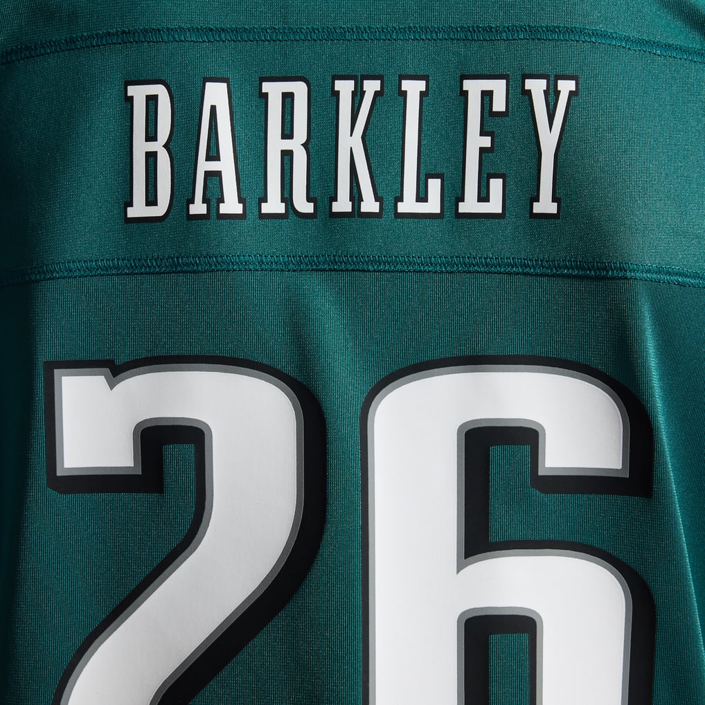 Women's Philadelphia Eagles Saquon Barkley Nike  Midnight Green Team Game Jersey - Image 13