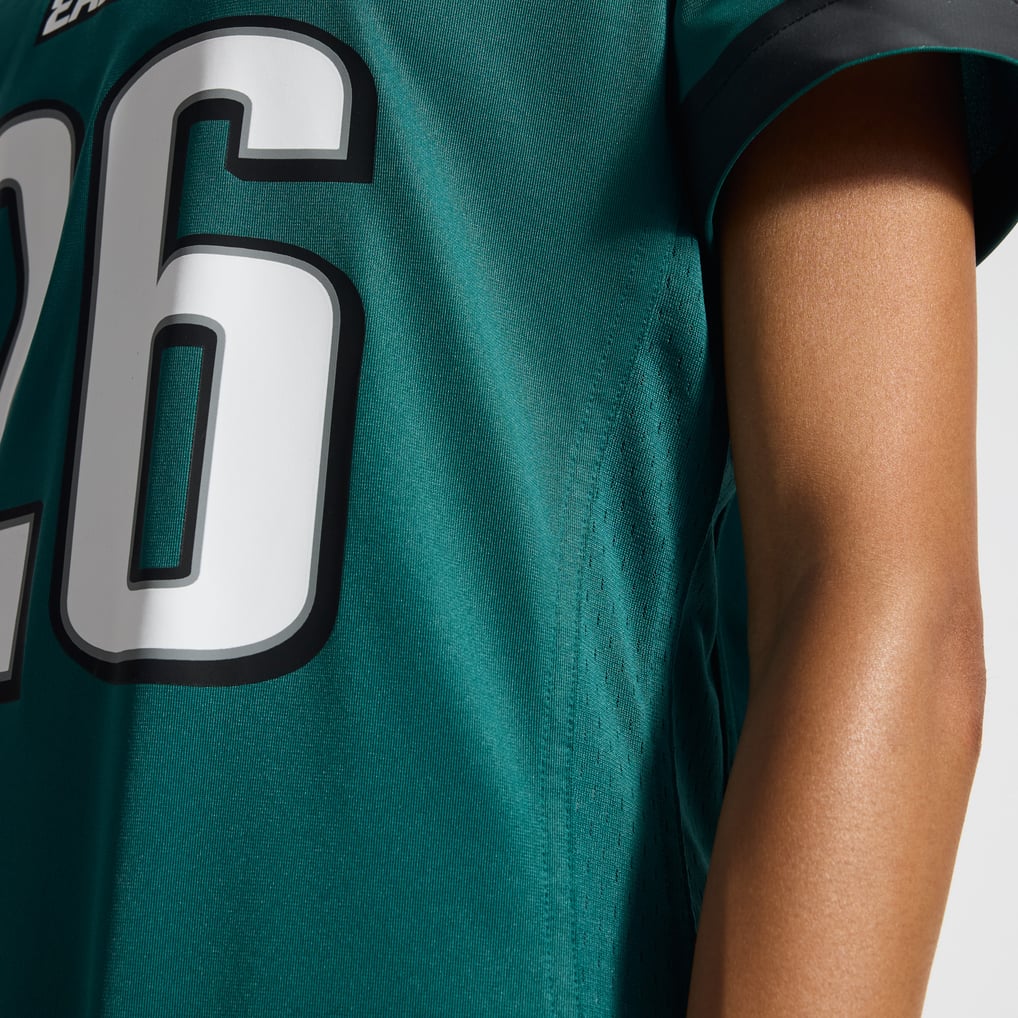 Women's Philadelphia Eagles Saquon Barkley Nike  Midnight Green Team Game Jersey - Image 14